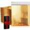 AMZ Gold Metallic Bubble Mailers 8.5 x 11 Pack of 25 Poly Bubble Mailers 8 1/2 x 11 Gold Envelopes Bubble Padded Metallized Bubble Mailer Stylish Cute Bubble Mailers Shiny Gold Poly Mailers